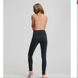 Rag and bone high rise skinny jeans